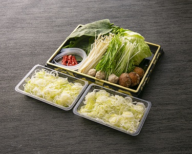 つゆしゃぶちりり【野菜盛り3人前付き】【E034W】