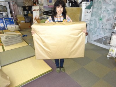 明治6年創業　ワタセのやわらか羽毛ふとん（ブルー）【CW50W】 羽毛布団