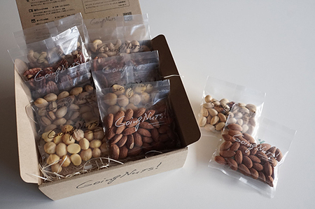 近江八幡燻製工房シリーズ【35g×燻製ナッツ5種各2袋】【DE03W】