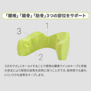 西川 nishikawa Keeps キープス ランバー クッション ブラック 【P376W】 クッション