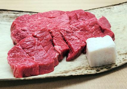 近江牛 カットステーキ モモ A5ランク 500g AE13W ステーキ