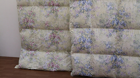 仕立て直し　羽毛ふとんダブルサイズのリフォーム　高級仕様コース【CW71W】