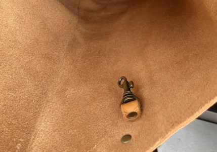 【 八幡レザー 】バケツ型 バッグ キャメル 【DP05W】 カバン 鞄 かばん 牛革 レザー 軽量 トートバッグ