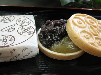 安土名物「まけずの鍔(つば)」10個入【CM06W】 和菓子 縁起物