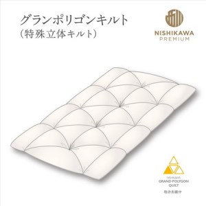 【 nishikawa / 西川 】 羽毛ふとん / ポーリッシュホワイトグースダウン93% / シングル / 配色 ブルー 【P267W】 羽毛布団 ふとん