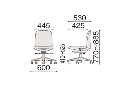 オフィスチェア イトーキ トルテＵ 【ブラック×ダークグレーC】 【EI028W】 オフィス チェア