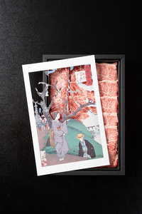 Art Beef Gallery『東京隅田堤のさくら』 近江牛 ロース 500g 【E030W】 しゃぶしゃぶ 近江牛 牛肉 すき焼き