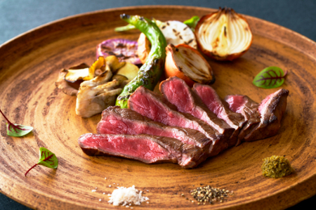 近江牛 赤身ステーキ ランプ イチボ 130g 冷蔵 寛閑観【FR11W】 ステーキ