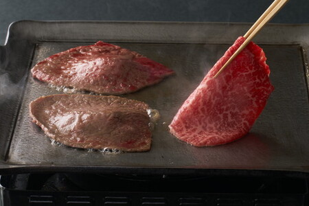 近江牛 焼しゃぶ 400g 冷蔵 寛閑観 【FR13W】 牛肉 近江牛 赤身