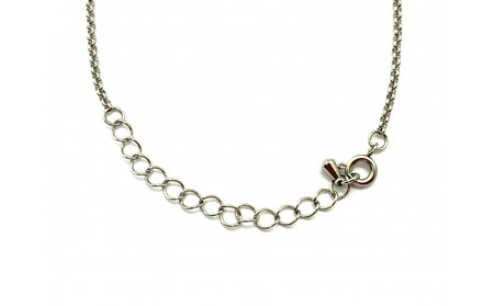 近江瑠璃細工「青の花しずく」ネックレス