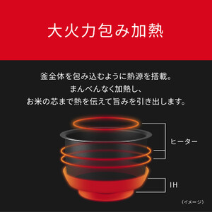 パナソニック 可変圧力IHジャー 炊飯器 おどり炊き 5.5合 SR-N310D-W 炊飯器容量1.0L ホワイト