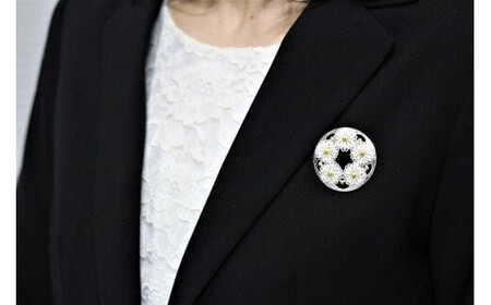 ブローチ・ペンダントトップ兼用【桜花（大）】