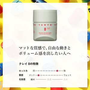 中野製薬 ナカノ スタイリング タント クレイ8 90g×2本