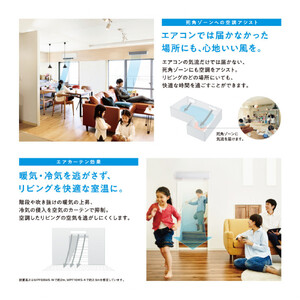 ダイキン アシストサーキュレータ AIRLINK MPF08WS-W