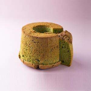 お茶屋の抹茶シフォンケーキ