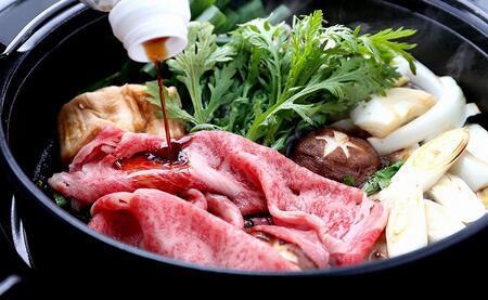 純近江牛すき焼き・しゃぶしゃぶ用モモ肉500ｇ