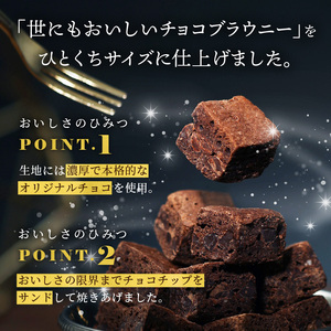 世にもおいしいチョコっとブラウニー　チョコ ブラウニー 濃厚 本格的 オリジナルチョコ チョコチップ サンド チョコレート デザート