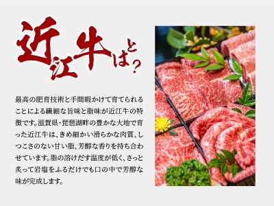 【冷蔵でお届け】近江牛焼肉　600g（自家製タレ付き）近江牛 日本三大和牛 牛肉 国産牛 ブランド牛 焼肉 