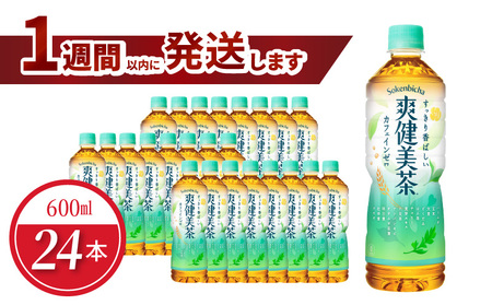 爽健美茶 PET 600ml（24本入）