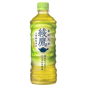 綾鷹 PET 525ml（24本入）ペットボトル 綾鷹 525ml 24本 セット 1ケース 箱 飲料 ドリンク お茶 緑茶 コカ・コーラ 水分補給 常備 備蓄 保存 PET リサイクル 人気 おすすめ お取り寄せ 買い置き 国産 送料無料