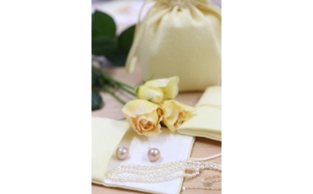 和ばら染め 「IKUENI（いくえに）」 ジュエリーふくさ 使用品種：りくほたる  和ばら染め 伝統工芸品 濱ちりめん 最高級