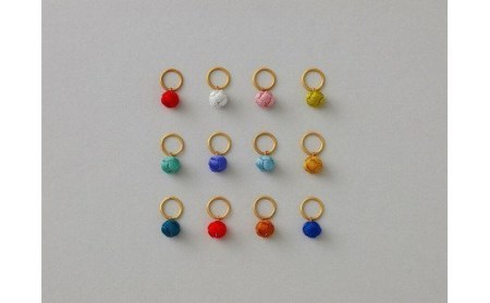 命名指輪【師走　十二月】 出産祝い ベビーリング 記念品 お守り リング 綴織