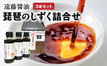 遠藤醤油 琵琶のしずく詰合せ 濃口醤油 醤油 すだちぽん酢 贈り物 贈答 調味料 家庭用 ギフト 詰合せ しょうゆ BK-0009