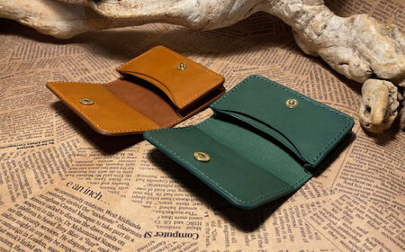 【選べるカラー】蹄鉄付き 名刺入れ （マチあり） [BIAU077] 名刺入れ 競馬