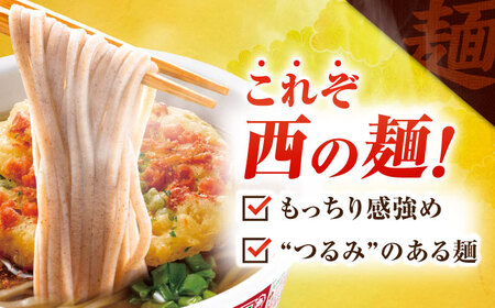 【西日本だし】日清のどん兵衛 天ぷらそば 12食 BIBI006 カップ麺