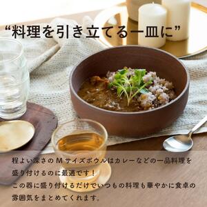 AKATSUCHI BOWL(M)　ac-05　GRAIN WARE【信楽焼・明山】