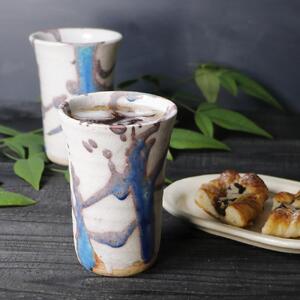 信楽焼 碧水フリーカップ / ビアカップ