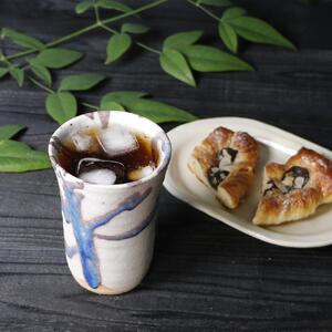 信楽焼 碧水フリーカップ / ビアカップ