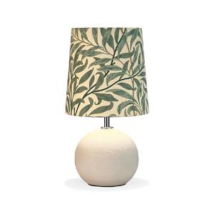 【mimi lamp】ミミランプ（白） - ウィリアムモリス ウイローボウ（日本製）テーブルスタンド・照明