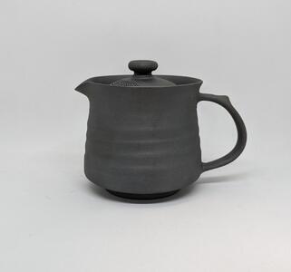 マイカフェポット S 焼き締めブラック