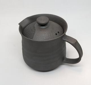 マイカフェポット S 焼き締めブラック