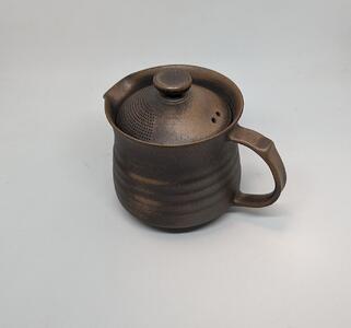 マイカフェポット S 焼き締めブラウン