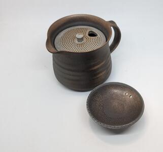 マイカフェポット S 焼き締めブラウン