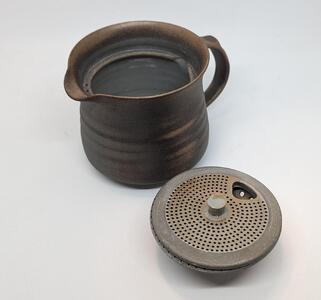 マイカフェポット S 焼き締めブラウン