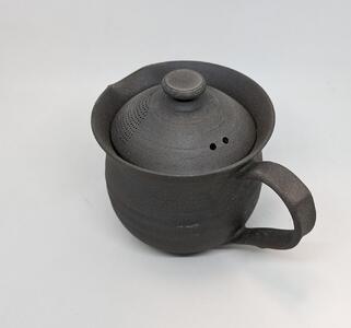 マイティーポット S 焼き締めブラック