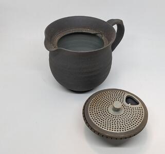 マイティーポット S 焼き締めブラック