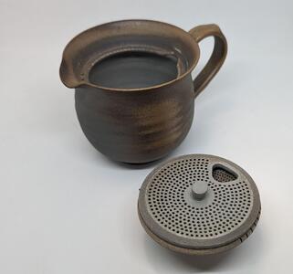 マイティーポット S 焼き締めブラウン