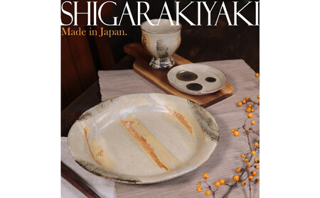 信楽焼 パスタ皿 カレー皿 陶器 【夕暮れ】