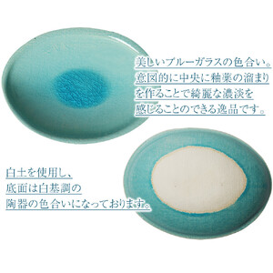 信楽焼 清流 カレー皿 / パスタ皿