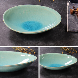 信楽焼 清流 カレー皿 / パスタ皿