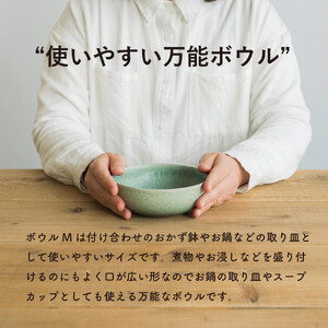 ボウルM 淡青磁2個セット s18-wa10-A8【信楽焼・明山】