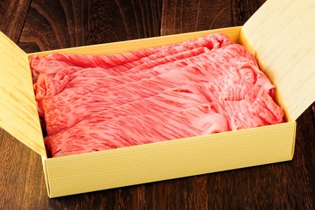 【12/10までの決済完了で年内発送】近江牛カタロース すき焼きしゃぶしゃぶ用 500g