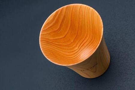 タンブラー NUKUMORI（L） 無垢材 びわ湖を育んだ滋賀県産 ヒノキ