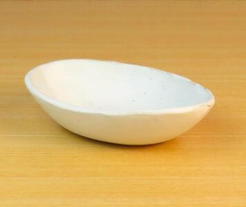 匠 －TAKUMI－ 【信楽焼】浅小鉢（白） ２枚セット　mu-003