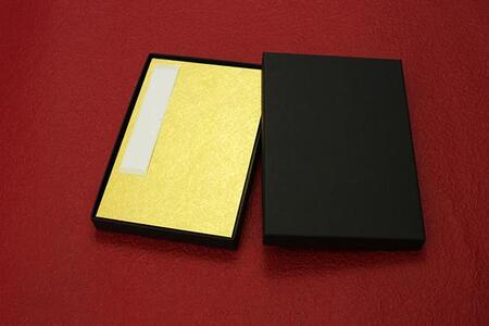 金の御朱印帳(ケース入)