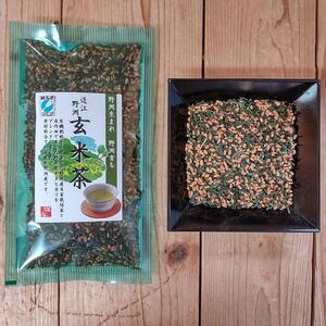 野洲生まれ　野洲育ち 自家栽培の茶4種と米のセット